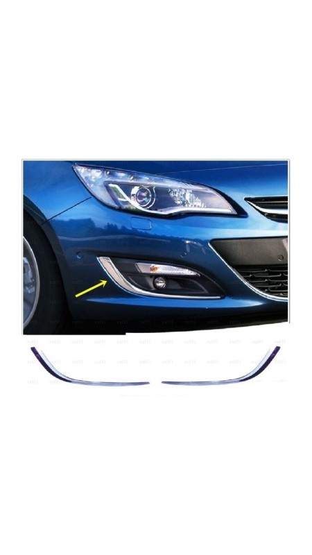 Opel Astra J Krom Sis Çerçevesi 2012 Üzeri Uyumlu Paslanmaz Çelik 