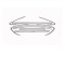 Opel Astra J Krom Cam Çerçeve 2012-2020 Model Aralığı Uyumlu