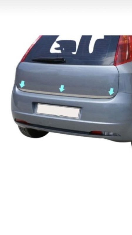 Fiat Punto Krom Bagaj Alt Çıtası