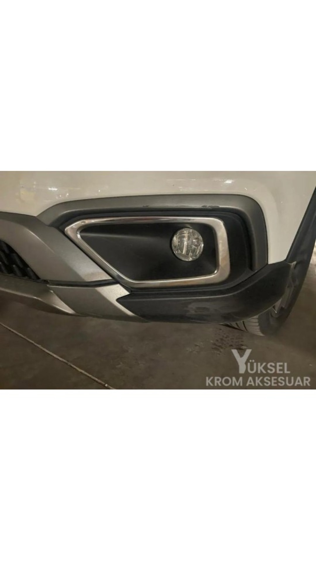 Fiat Egea Cross Krom Sis Çerçevesi 2016 Model Üzeri Parlak Paslanmaz Çelik