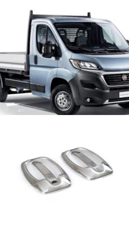 Fiat Ducato Krom Kapı Kolu Kamyonet 2008-2024 Model Aralığı Uyumlu