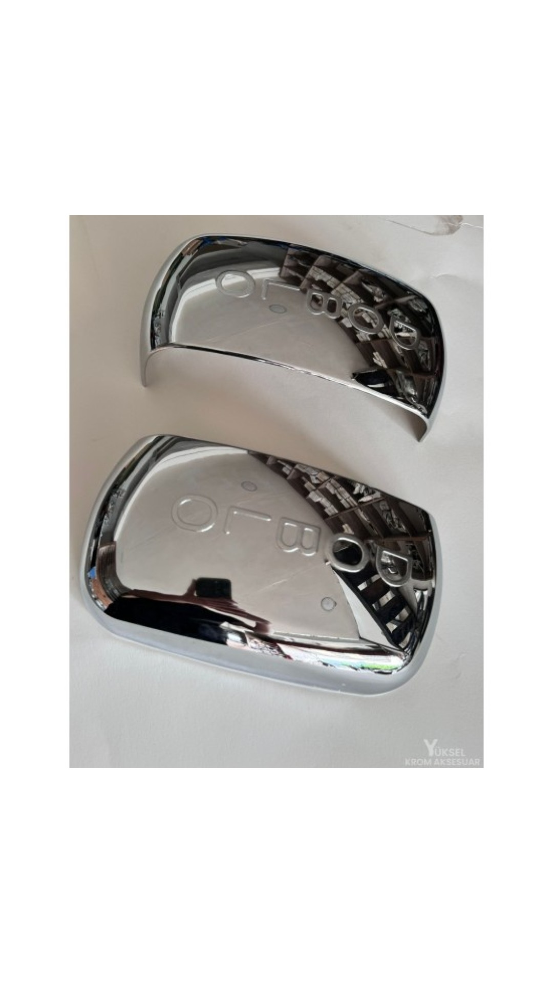 Fiat Doblo Krom Ayna Kapağı Yazılı 2000-2010 Model Aralığı Uyumlu