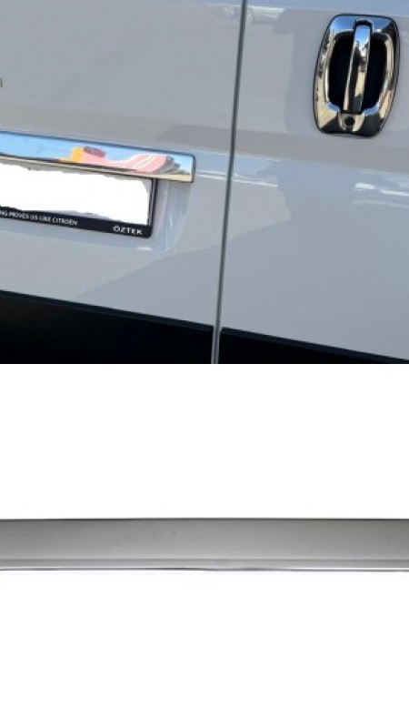 Fiat Ducato Krom Bagaj Çıtası 2006-2023 Model Aralığı Uyumlu Parlak Paslanmaz Çelik 
