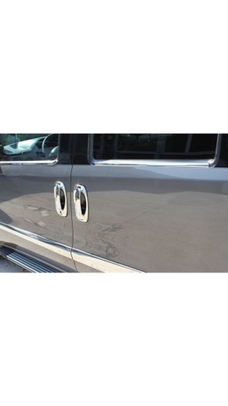 Fiat Doblo Krom Cam Çıtası 2010 Üzeri Uyumlu Paslanmaz Çelik 