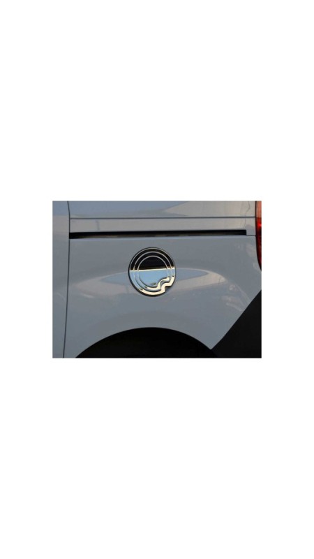Fiat Doblo Krom Depo Kapağı 2010 Üzeri Uyumlu Parlak Paslanmaz 