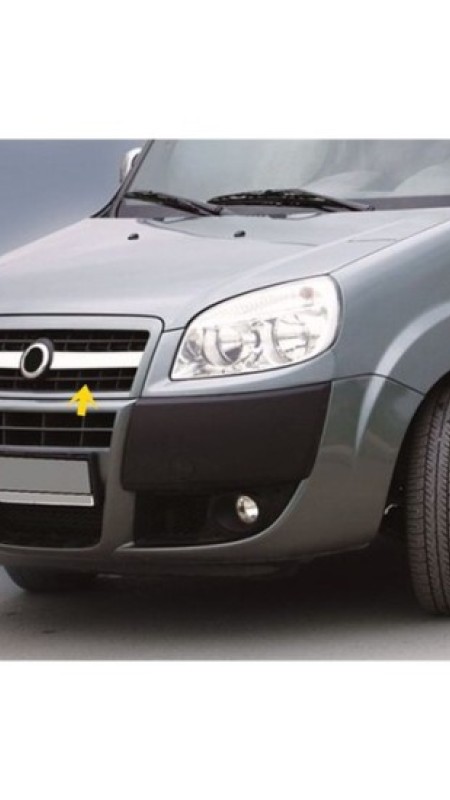 Fiat Doblo Krom Ön Panjur 2006-2010 Model Aralığı Uyumlu Parlak Paslanmaz Çelik 