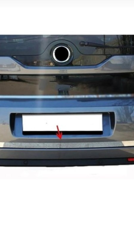 Fiat Doblo Krom Bagaj Alt Çıtası 2010 Üzeri Uyumlu