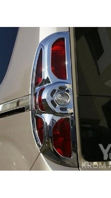 Fiat Doblo Krom Stop Çerçeve 2010-2014 Model Aralığı Uyumlu