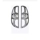 Fiat Doblo Krom Stop Çerçeve 2010-2014 Model Aralığı Uyumlu