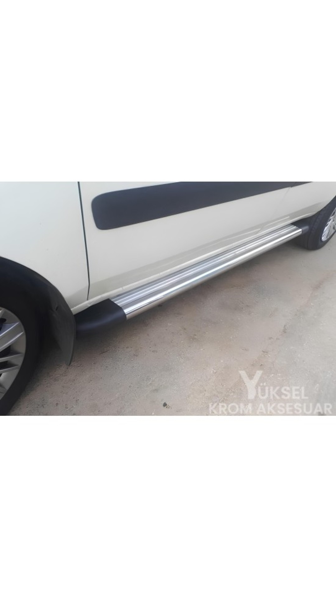 Fiat Doblo Krom Yan Basamak 2000-2010 Model Aralığı Uyumlu