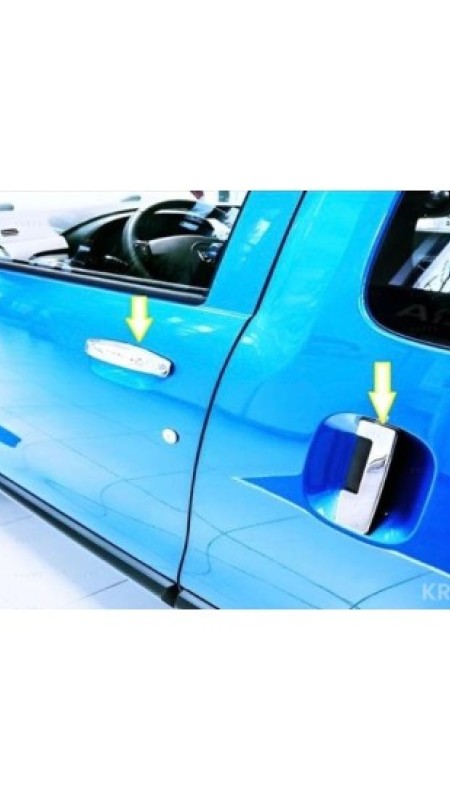Dacia Dokker Parlak Krom Kapı Kolu 2012 Model Üzeri Uyumlu