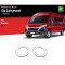 Fiat Ducato Krom Sis Çerçevesi 2014 Üzeri Uyumlu Parlak Paslanmaz Çelik 