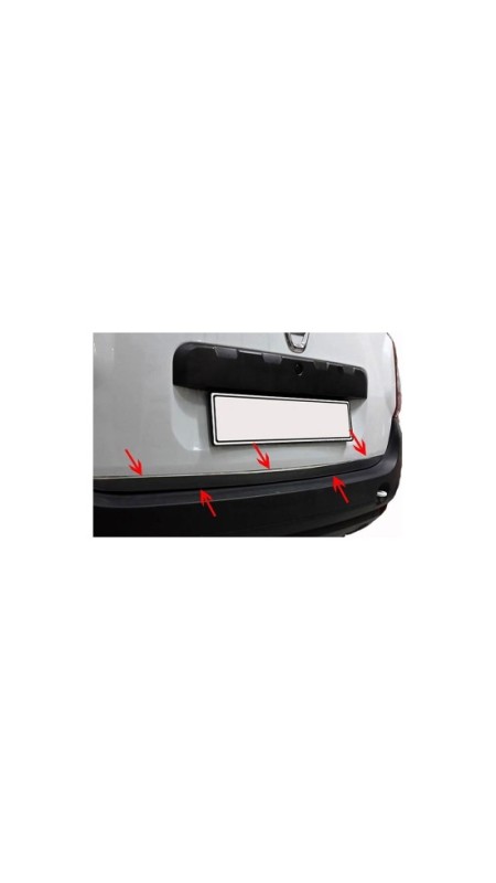 Dacia Duster Krom Parlak Bagaj Alt Çıtası 2012-2020 Model Aralığı Uyumlu