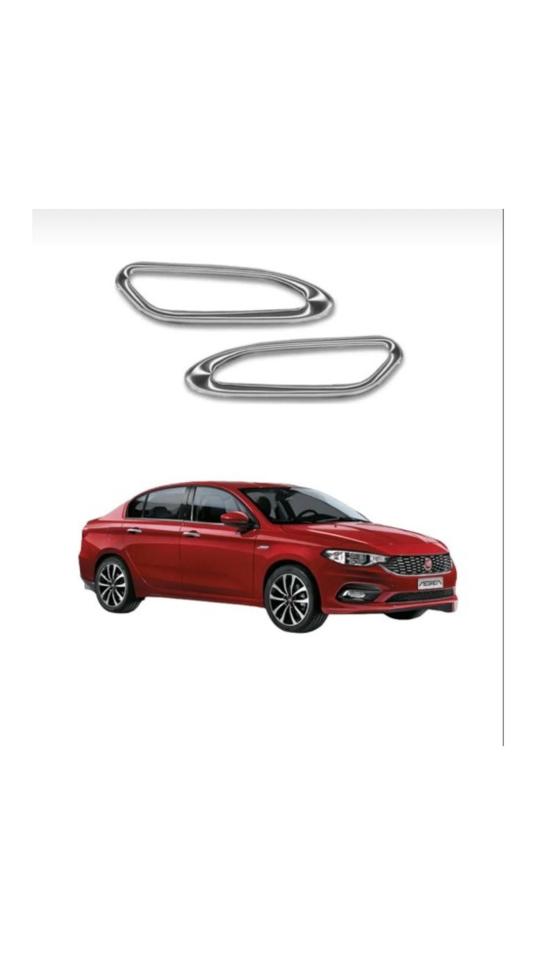 Fiat Egea Sedan Krom Sinyal Çerçevesi 2015-2023 Model Aralığı Uyumlu