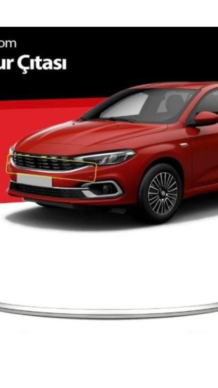 Fiat Egea Krom Ön Panjur Altı 2020 Üzeri Uyumlu