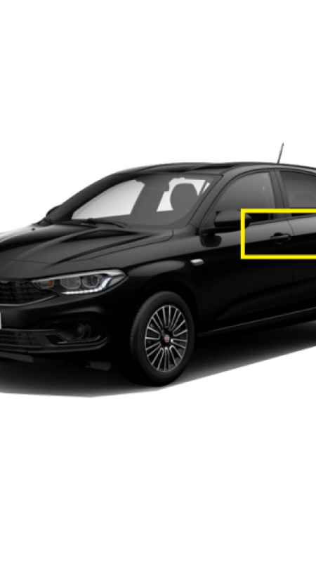 Fiat Egea Hb Krom Kapı Kolu 2015 Üzeri Uyumlu Paslanmaz Çelik 