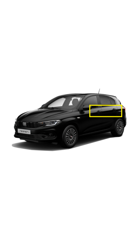 Fiat Egea Hb Krom Kapı Kolu 2015 Üzeri Uyumlu Paslanmaz Çelik 