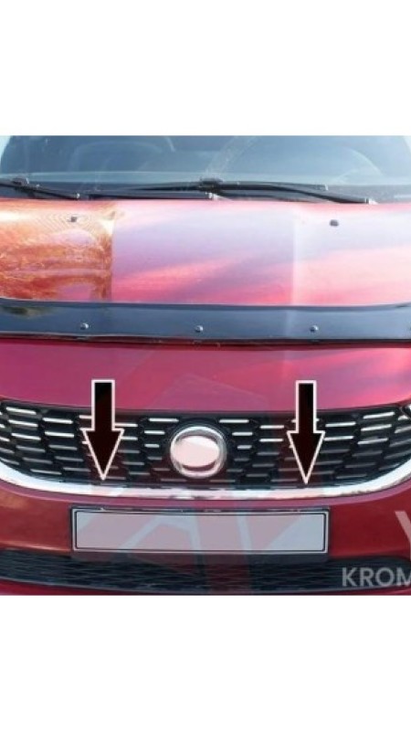 Fiat Egea Krom Ön Panjur Altı 2014-2020 Uyumlu