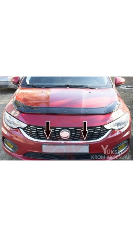 Fiat Egea Krom Ön Panjur Altı 2014-2020 Uyumlu