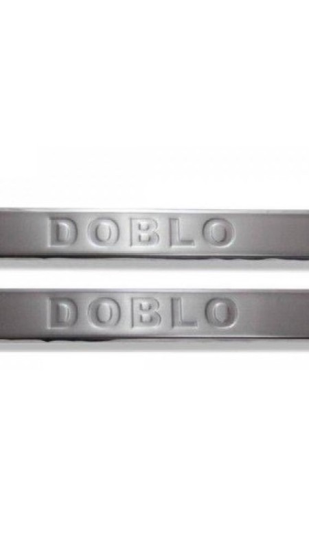 Fiat Doblo Krom Eşik 2000-2010 Model Aralığı Uyumlu Parlak Paslanmaz Çelik 