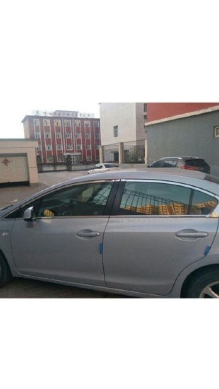 Honda Civic Krom Cam Çerçevesi 2012-2015 Model Uyumlu