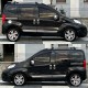 Fiat Fiorino Krom Kapı Kolu Set 8 Parça 2008-2024 Model Aralığı Uyumlu Parlak Paslanmaz Çelik