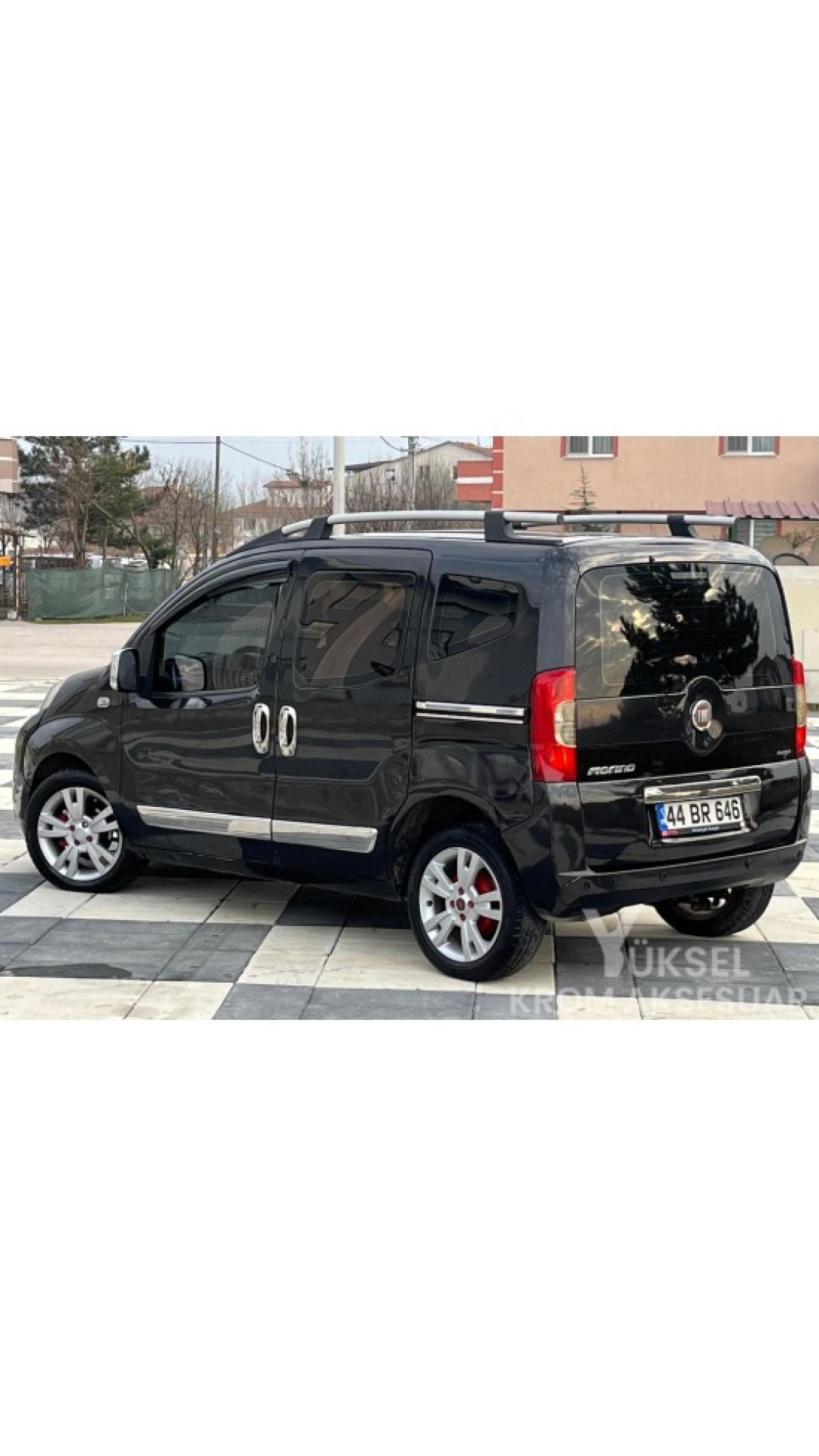 Fiat Fiorino Krom Sürgü Nikelajı 2008-2023 Model Aralığı Uyumlu Parlak Paslanmaz Çelik
