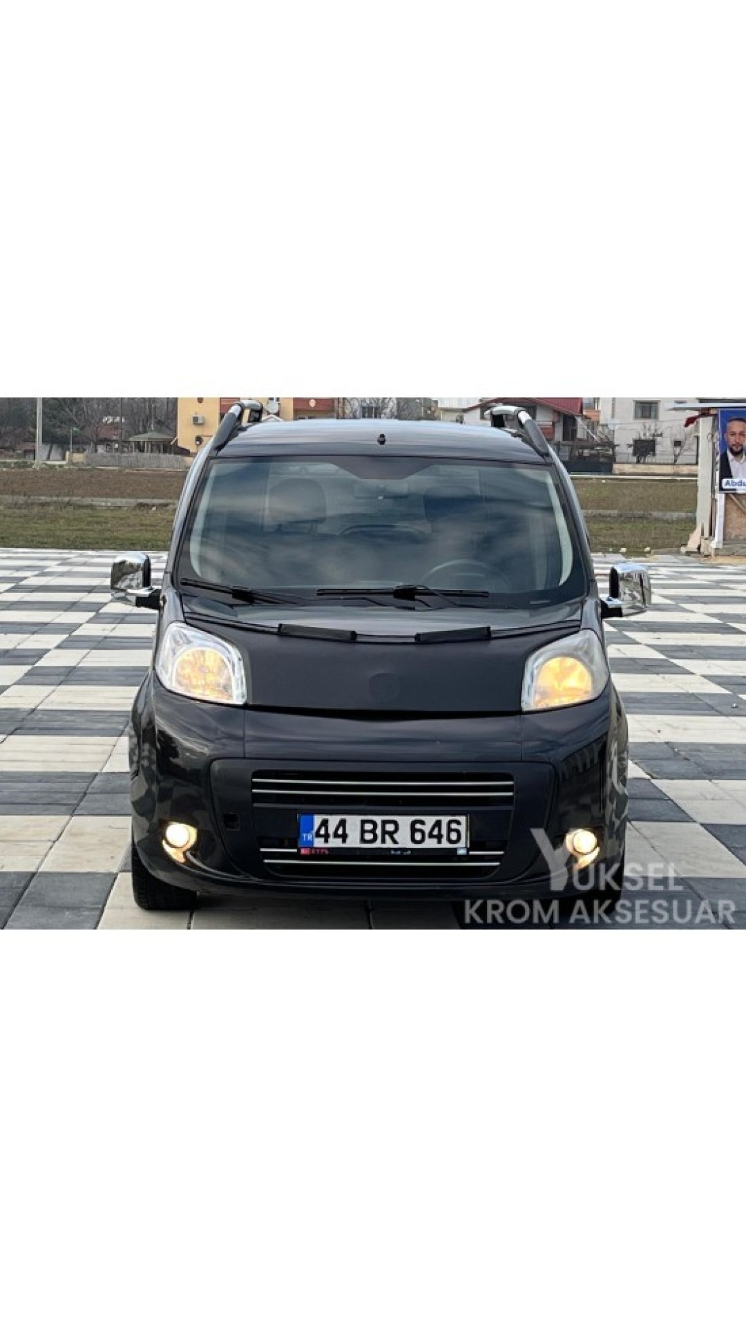 Fiat Fiorino Krom Ön Tampon Çıtası 2007-2015 Model Aralığı Uyumlu