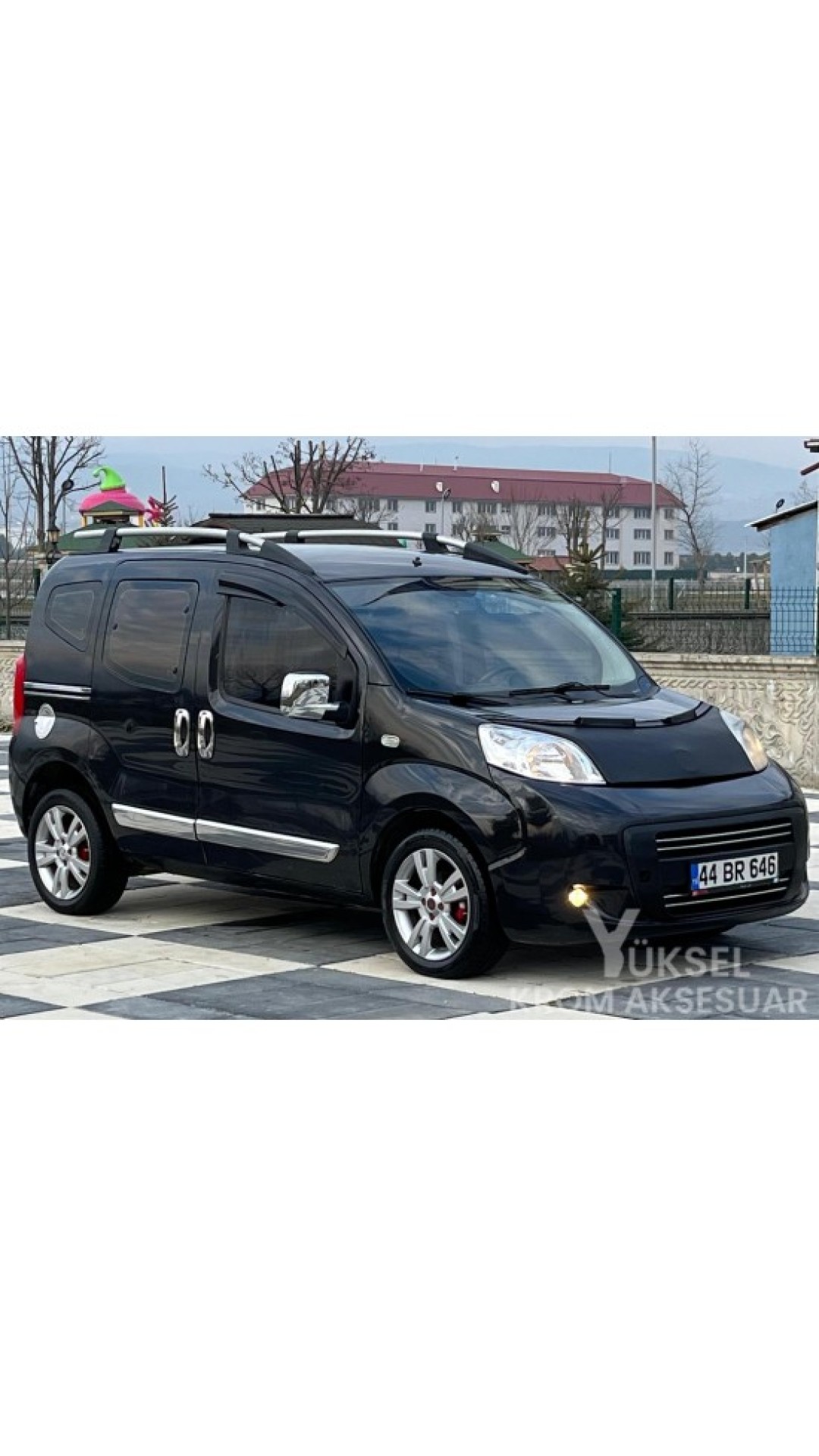 Fiat Fiorino Krom Ön Tampon Çıtası 2007-2015 Model Aralığı Uyumlu