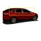 Ford Focus 3 Uyumlu Sedan Krom Cam Çerçevesi 2011-2017