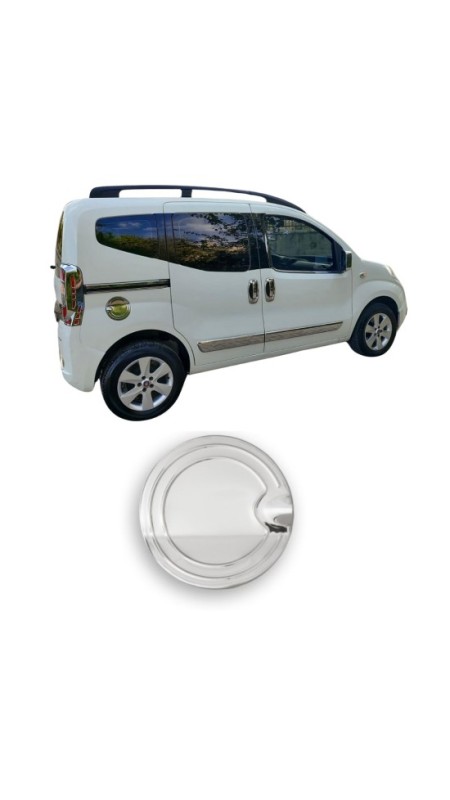 Fiat Fiorino Krom Depo Kapağı 2008-2023 Model Aralığı Uyumlu Parlak Paslanmaz Çelik 