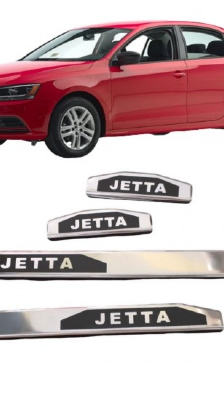 Volkswagen Jetta Krom Parlak Kapı Eşiği 2011-2017 Model Aralığı Uyumlu