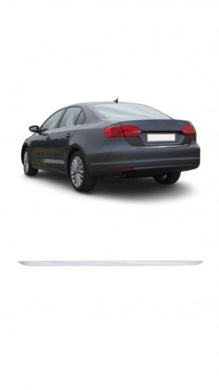 Volkswagen Jetta Krom Parlak Bagaj Alt Çıtası 2011-2015 Model Aralığı Uyumlu 