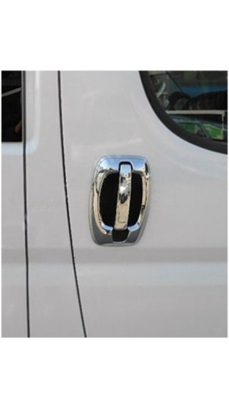 Fiat Ducato Krom Kapı Kolu 2006-2023 Model Aralığı Uyumlu Parlak Paslanmaz Çelik 