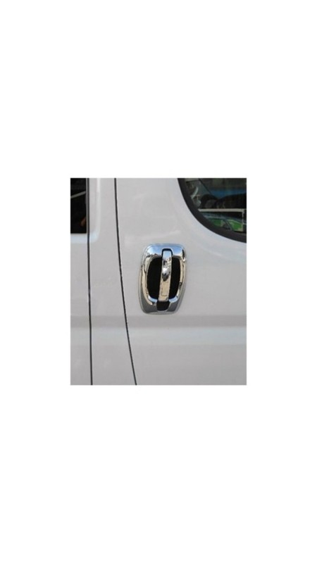 Fiat Ducato Krom Kapı Kolu 2006-2023 Model Aralığı Uyumlu Parlak Paslanmaz Çelik 