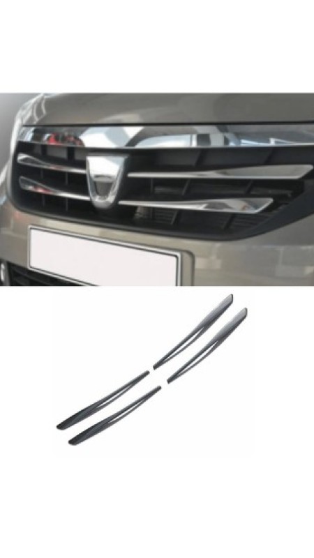 Dacia Lodgy Krom Ön Panjur 2017 Model Üzeri Uyumlu