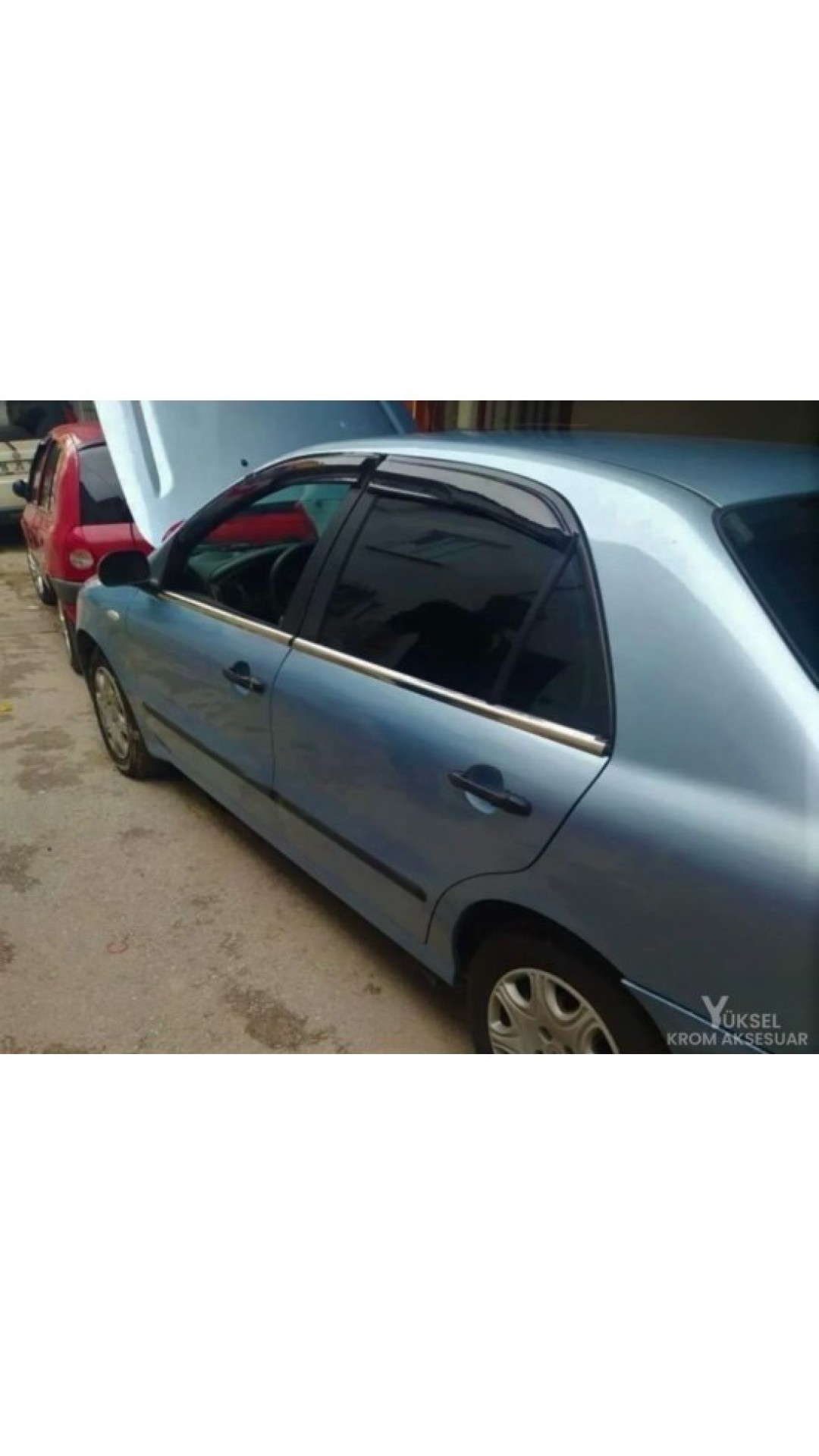 Fiat Marea Krom Cam Çıtası 1997-2002 Model Aralığı Uyumlu