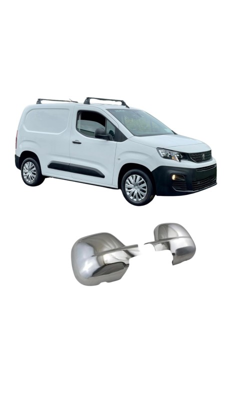 Peugeot Partner Krom Abs Ayna Kapakları 2019 Üzeri