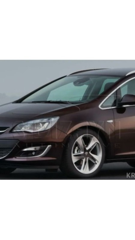 Opel Astra J Krom Ön Tampon Çıtası 2012 Üzeri Uyumlu