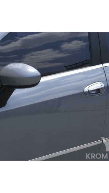  Fiat Punto Krom Cam Çıtası 6 Parça 