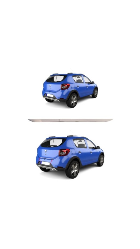 Dacia Sandero Krom Bagaj Alt Çıtası 2012-2020 Model Aralığı Uyumlu