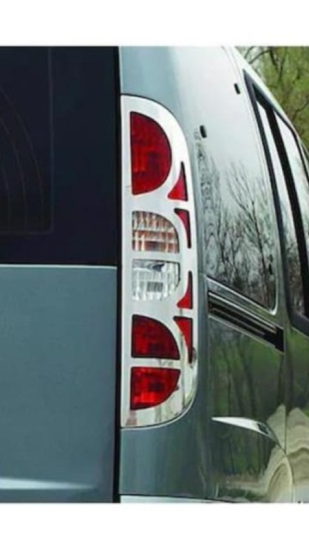 Fiat Doblo Krom Stop Çerçevesi 2006-2010 Model Aralığı Uyumlu Parlak Paslanmaz Çelik 