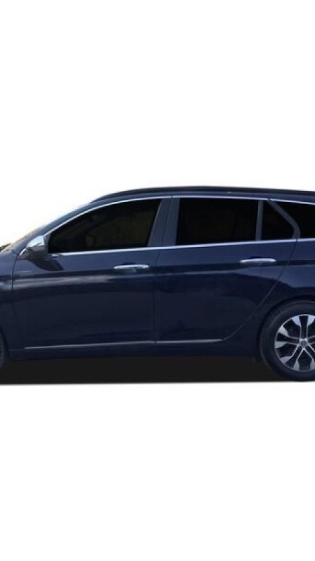 Fiat Egea Sw Krom Cam Çerçeve Tam Tur 12 Parça 2016 Model Üzeri Uyumlu