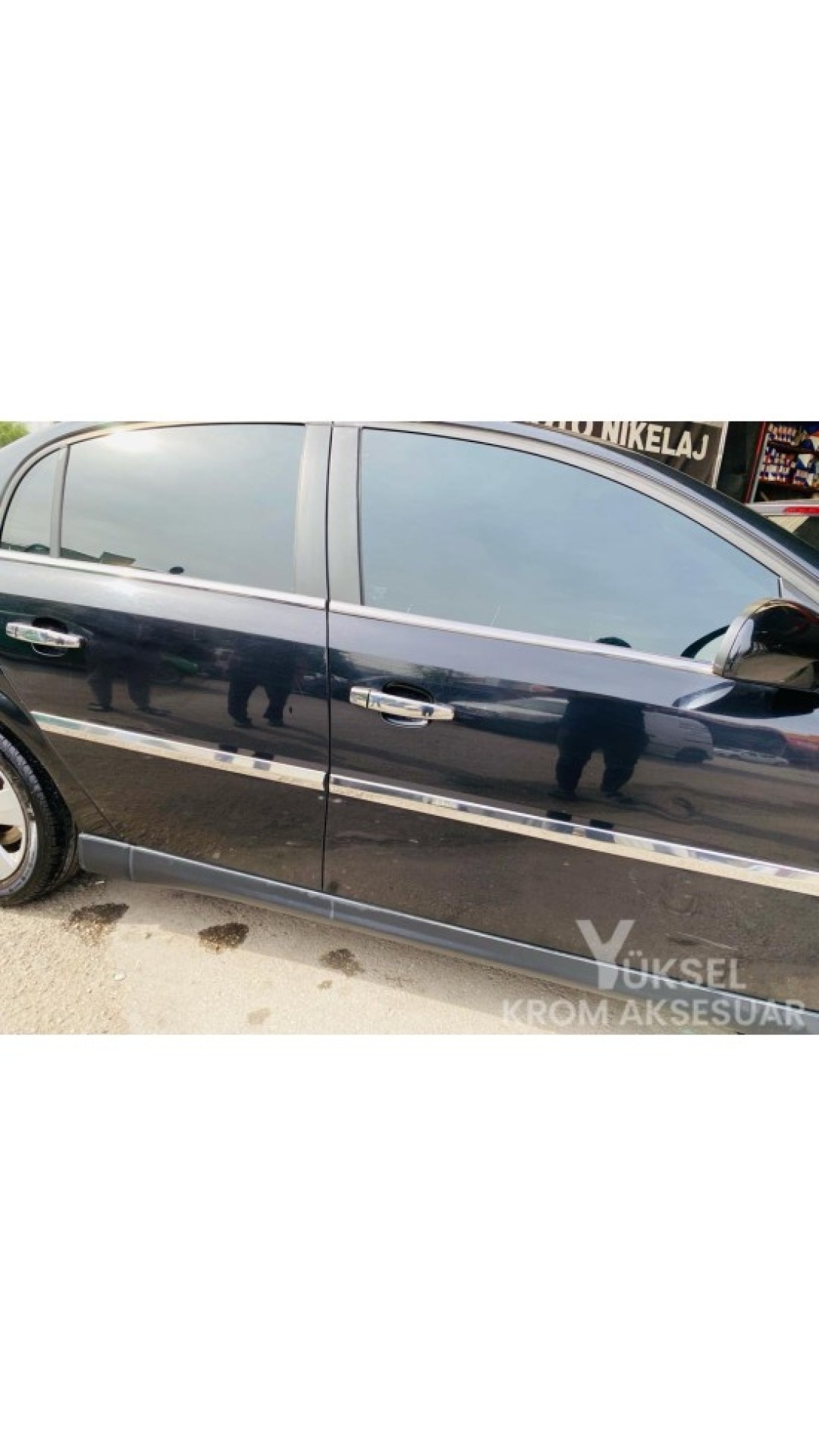 Opel Vectra C Krom Cam Çıtası 2002-2008 Model Aralığı Uyumlu