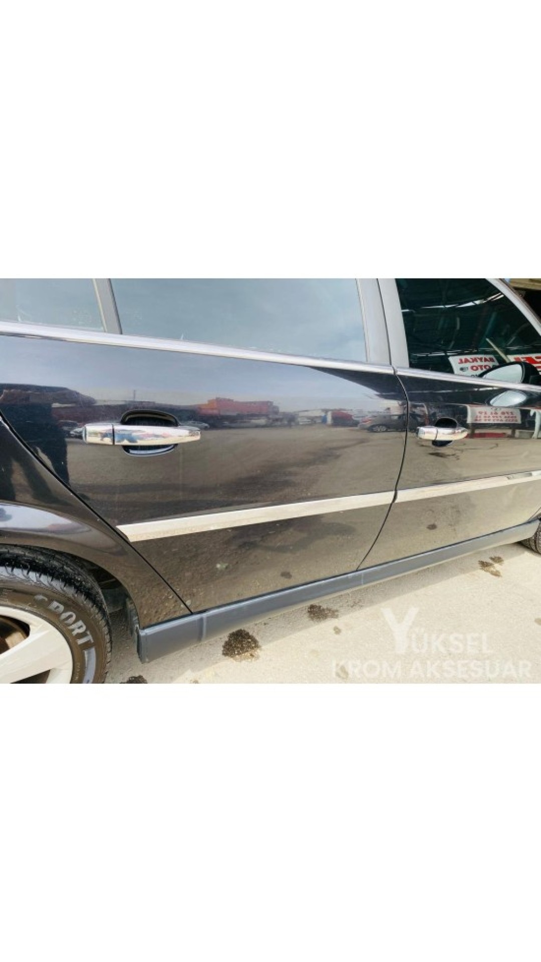 Opel Vectra C Krom Kapı Kolu 4 Adet 2002-2008 Model Aralığı Uyumlu