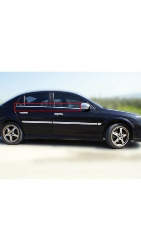 Opel Vectra C Krom Cam Çıtası 2002-2008 Model Aralığı Uyumlu