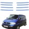 Vw T4 Transporter Krom Ön Panjur 8 Parça 1995-2003 Model Aralığı Uyumlu Parlak Paslanmaz Çelik 