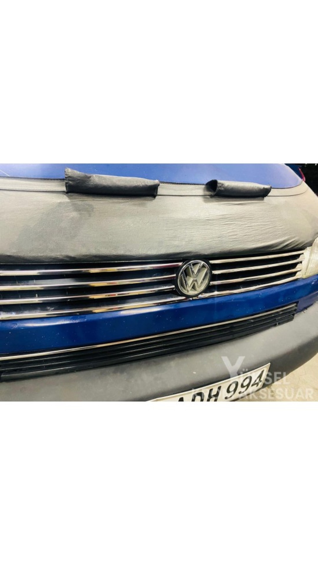Vw T4 Transporter Krom Ön Panjur 8 Parça 1995-2003 Model Aralığı Uyumlu Parlak Paslanmaz Çelik