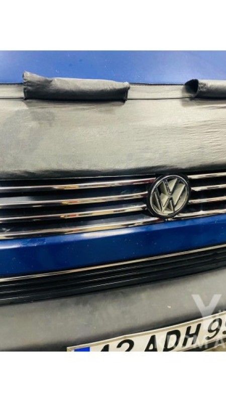 Vw T4 Transporter Krom Ön Panjur 8 Parça 1995-2003 Model Aralığı Uyumlu Parlak Paslanmaz Çelik 