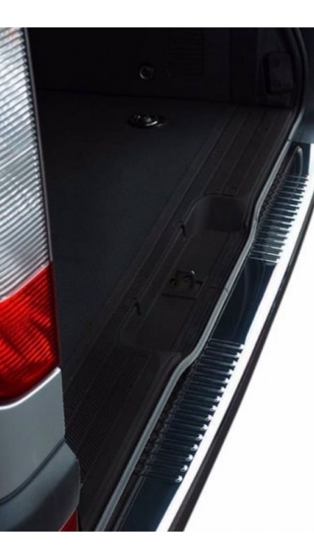 Mercedes Vito 639 Krom Arka Tampon Eşiği 2003-2014 Model Aralığı Uyumlu Parlak Paslanmaz Çelik 
